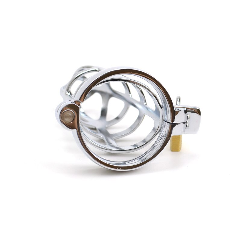Metal Chastity Cage with Lock for Men