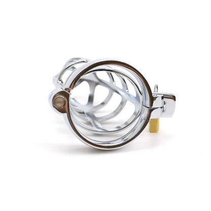 Metal Chastity Cage with Lock for Men