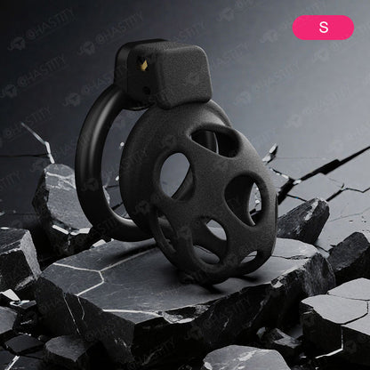 Matte Frosted Solid Chastity Cage