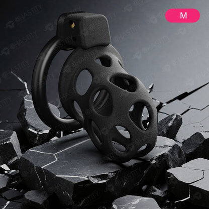 Matte Frosted Solid Chastity Cage