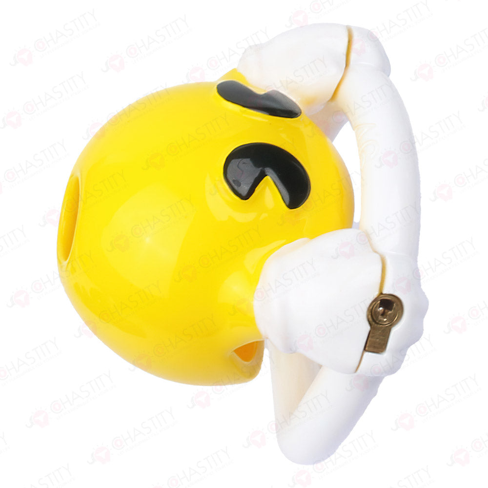 Men’s Double Lock Chastity Emoji