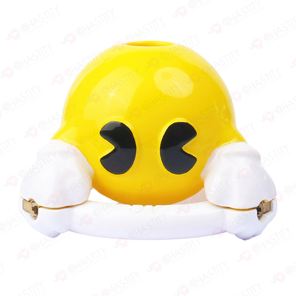 Men’s Double Lock Chastity Emoji