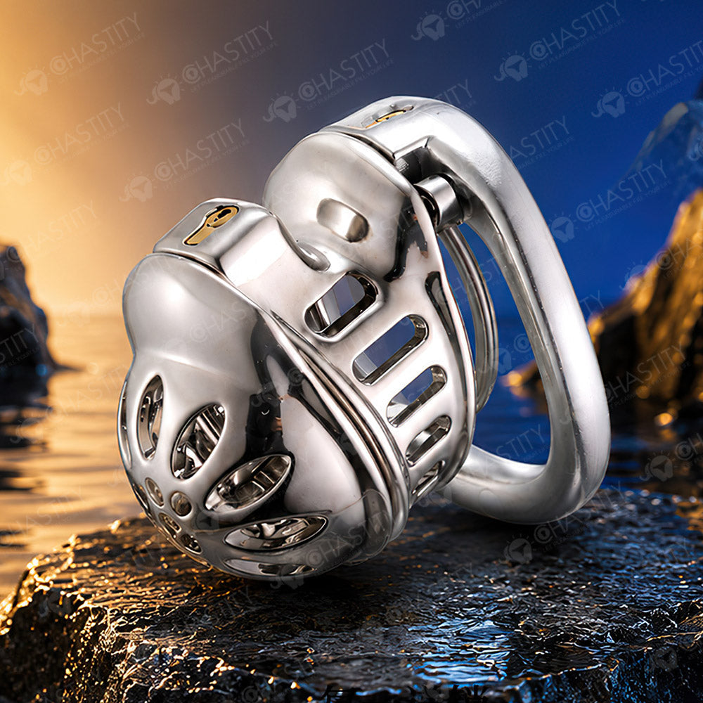 Metal & ABS Modular Transformable Chastity Cage