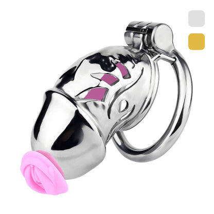 Metal Chastity Dick Bondage Cage