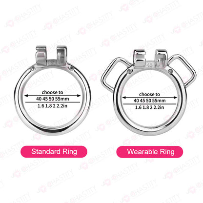 Metal Chastity Dick Bondage Cage