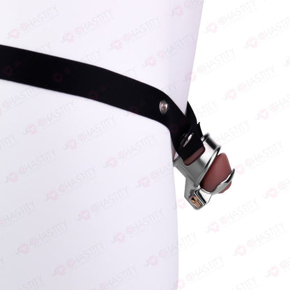 Metal Chastity Glans Sleeve With Lock