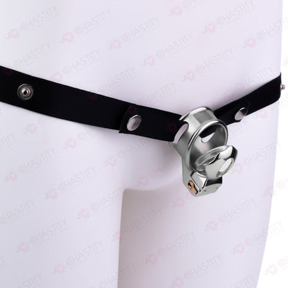 Metal Chastity Glans Sleeve With Lock