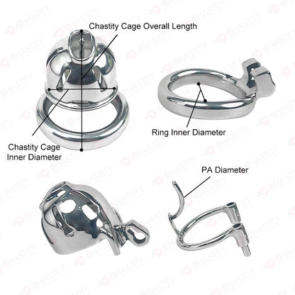 Metal Custom Chastity Device