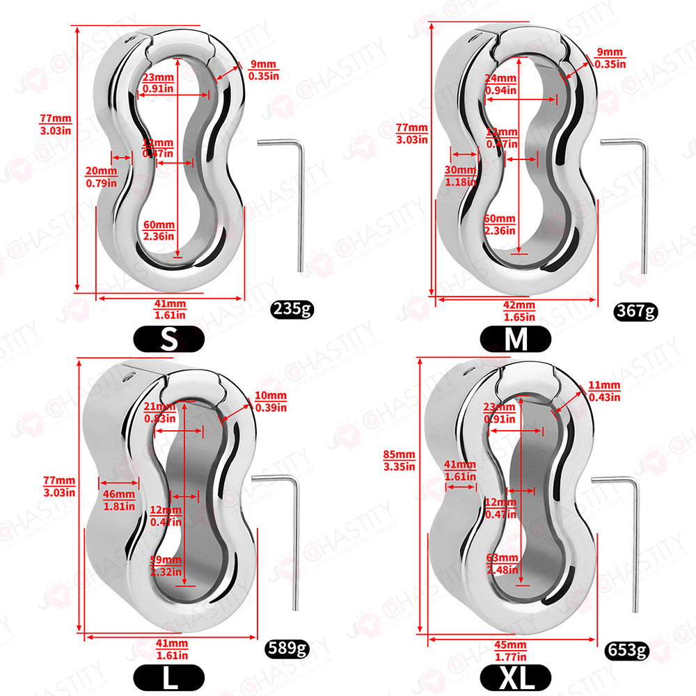 Metal Scrotal Weight-Bearing Ring