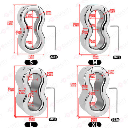 Metal Scrotal Weight-Bearing Ring