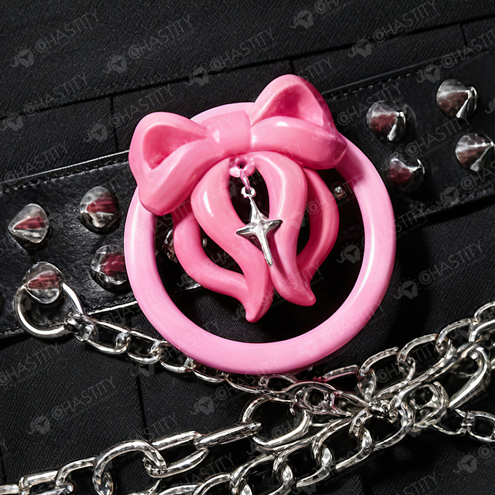 Meteor Pendant Sissy Chastity Tie Device
