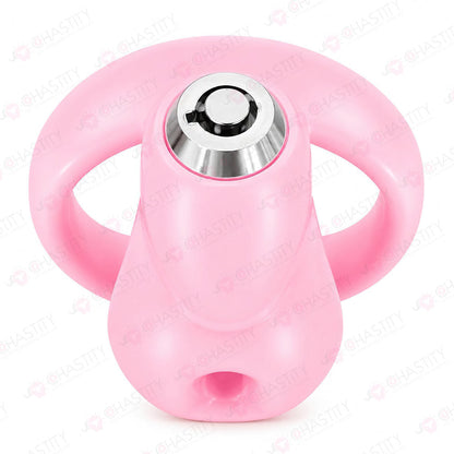 Miniature Chastity Cage with Top-Button Lock