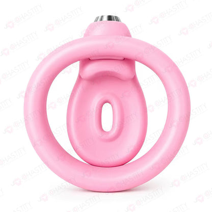 Miniature Chastity Cage with Top-Button Lock