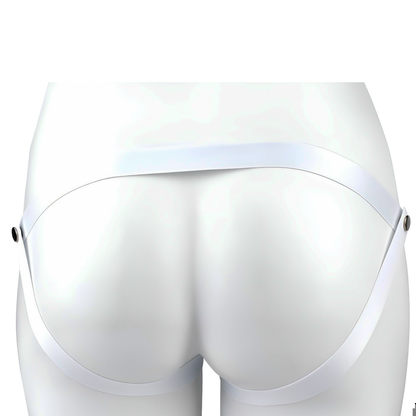 Inverted Micro Chastity Cage with Nylon Strap