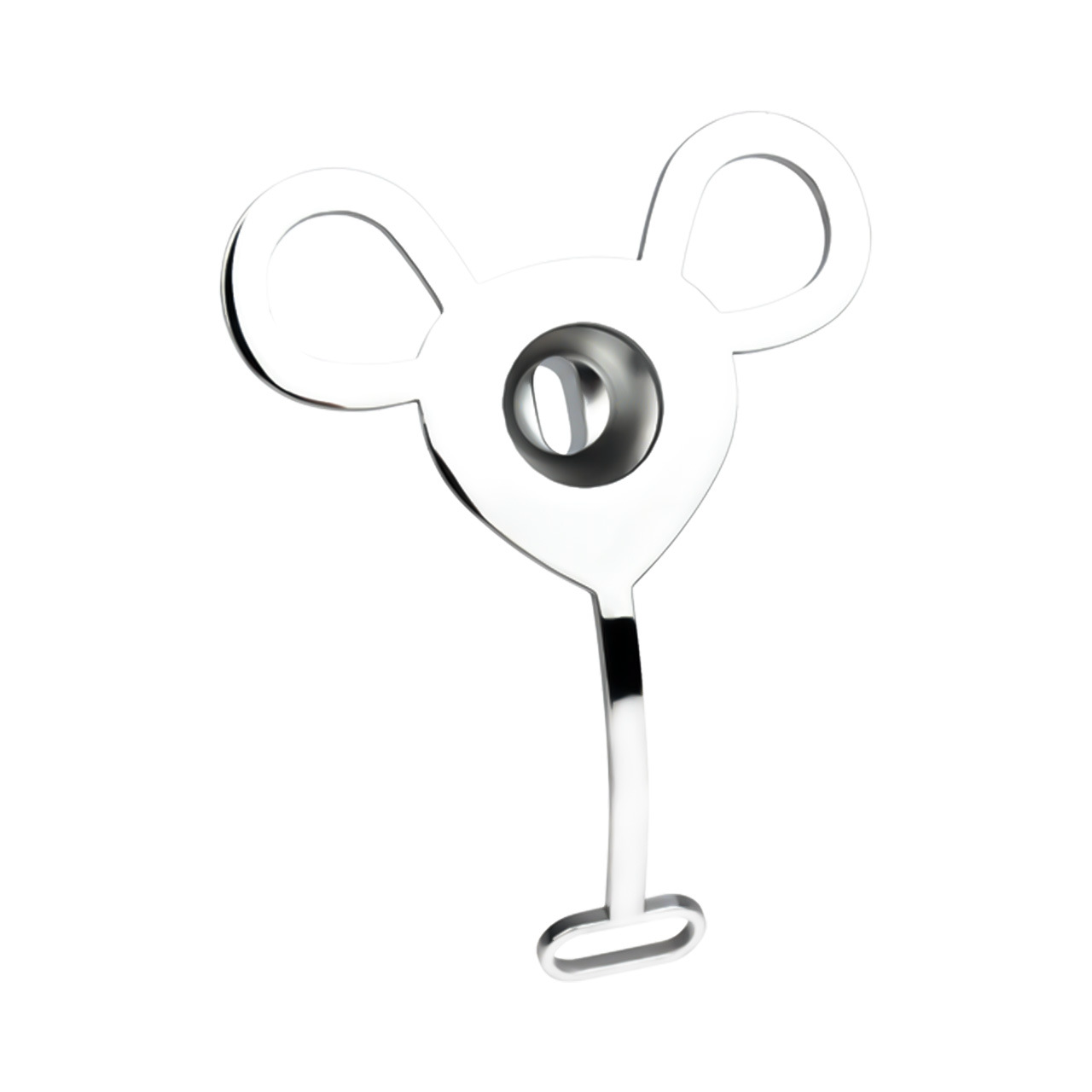 Inverted Micro Chastity Cage with Nylon Strap