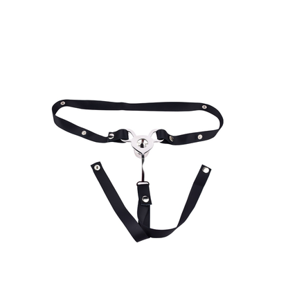 Inverted Micro Chastity Cage with Nylon Strap