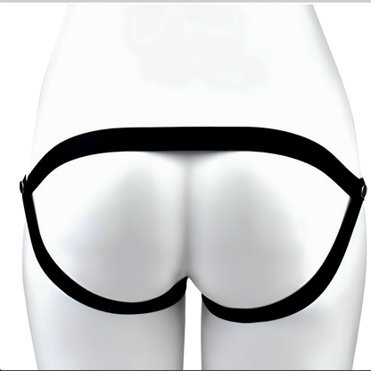 Inverted Micro Chastity Cage with Nylon Strap