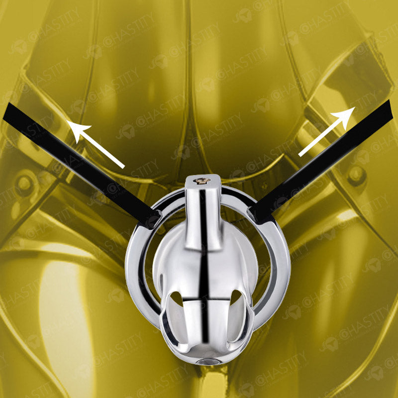 Mistress's Enforced Male Chastity Restraints (3 Rings)