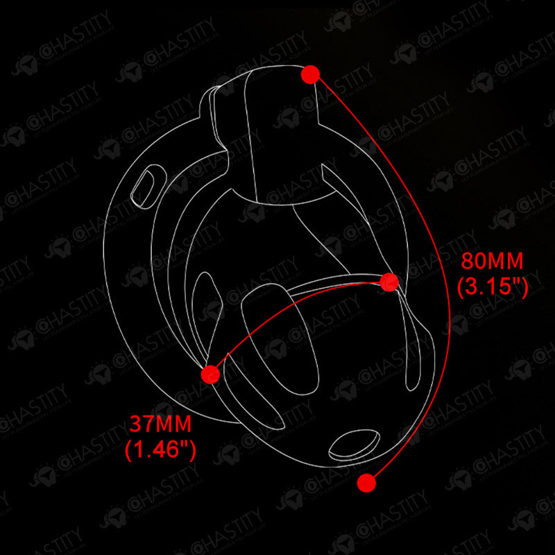 Mistress's Enforced Male Chastity Restraints (3 Rings)