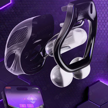 LOCKINK Mobile-Controlled Bee Sting Electric Shock Chastity As Punishment
