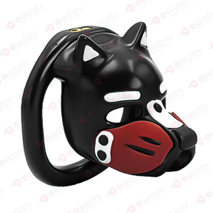 Multicolor Dog Slave Submissive Male Chastity