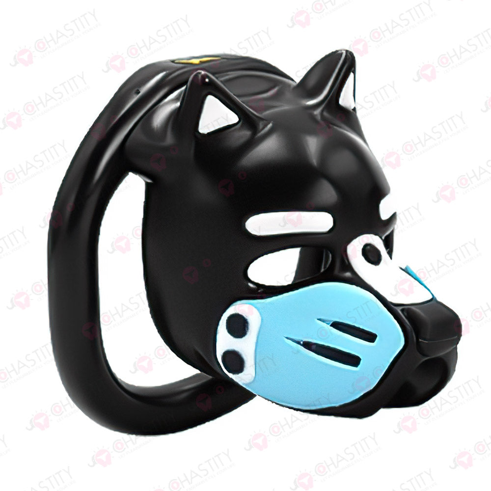 Multicolor Dog Slave Submissive Male Chastity