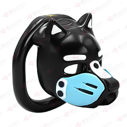 Multicolor Dog Slave Submissive Male Chastity