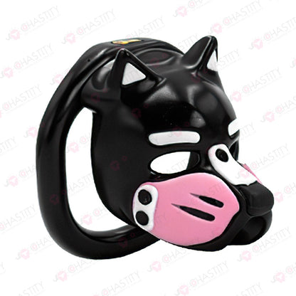 Multicolor Dog Slave Submissive Male Chastity