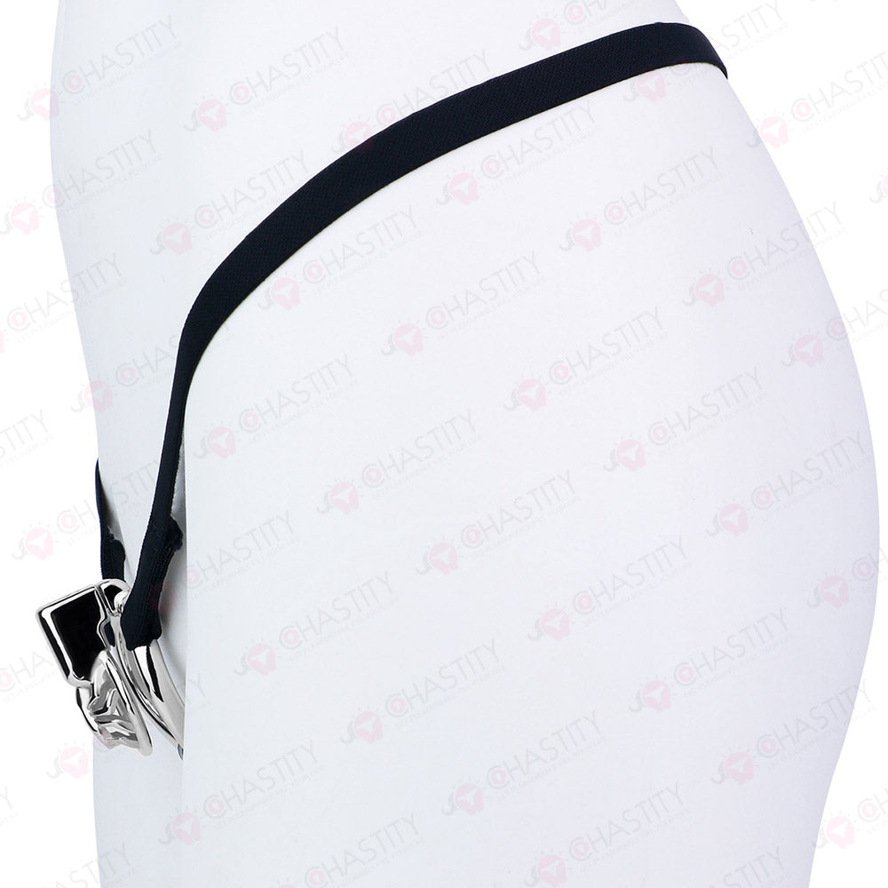 Night Silver Web Hunter Chastity Cage