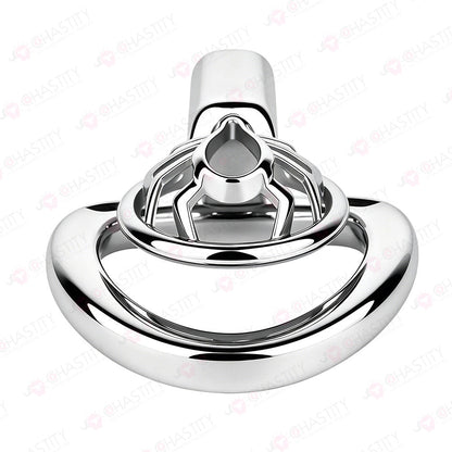Night Silver Web Hunter Chastity Cage