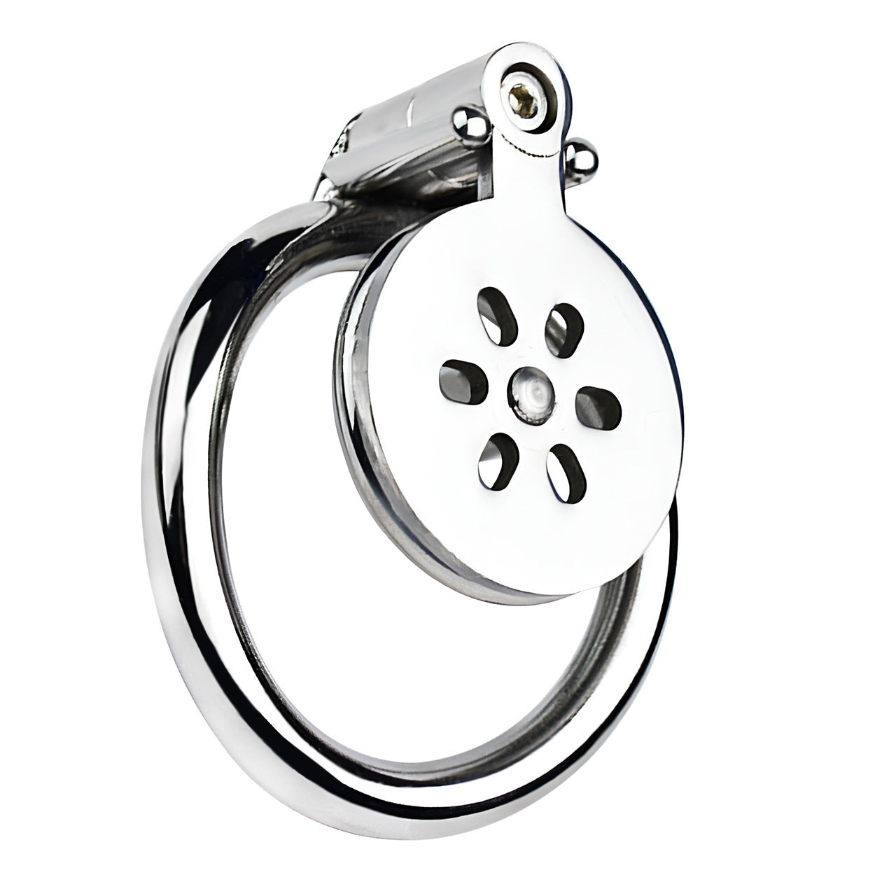 Micro Inverted Chastity Cage with Metal Ball