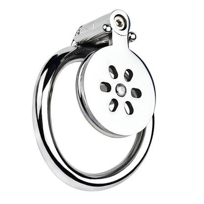 Micro Inverted Chastity Cage with Metal Ball