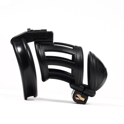 Dual-key ABS Chastity Cage Set with 3 Rings