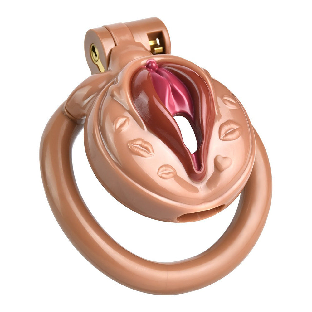 Realistic Pussy Chastity Cage For Sissy