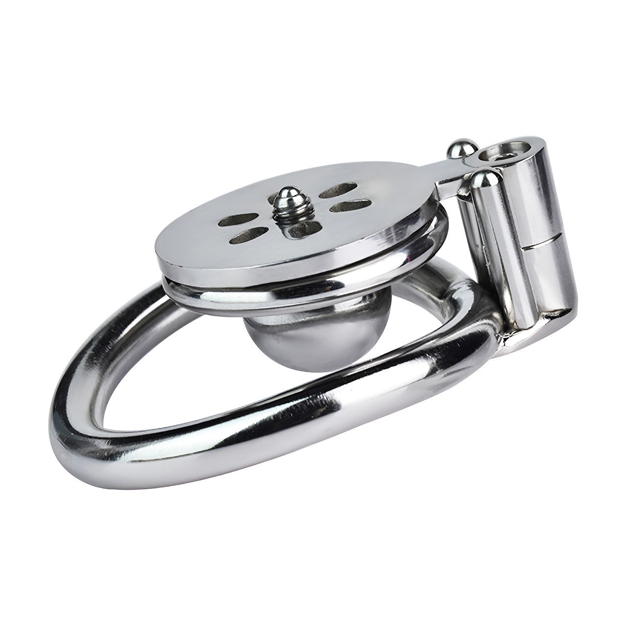 Micro Inverted Chastity Cage with Metal Ball