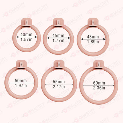 Ocean Shell Super Small Chastity Cage
