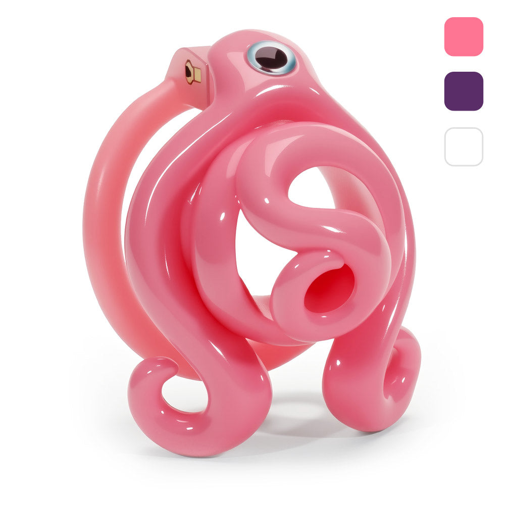 Octopus Grip Chastity Cage