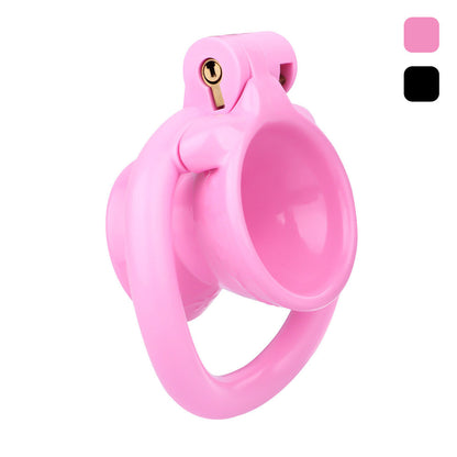 Opening Hourglass-Shaped Chastity Cup