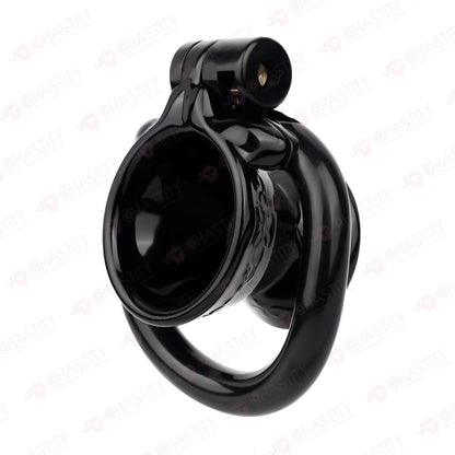 Opening Hourglass-Shaped Chastity Cup