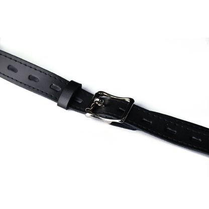 Men’s Adjustable PU Leather Belt for Chastity Devices