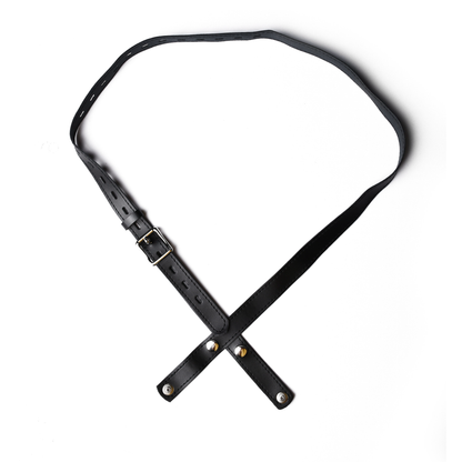 Men’s Adjustable PU Leather Belt for Chastity Devices