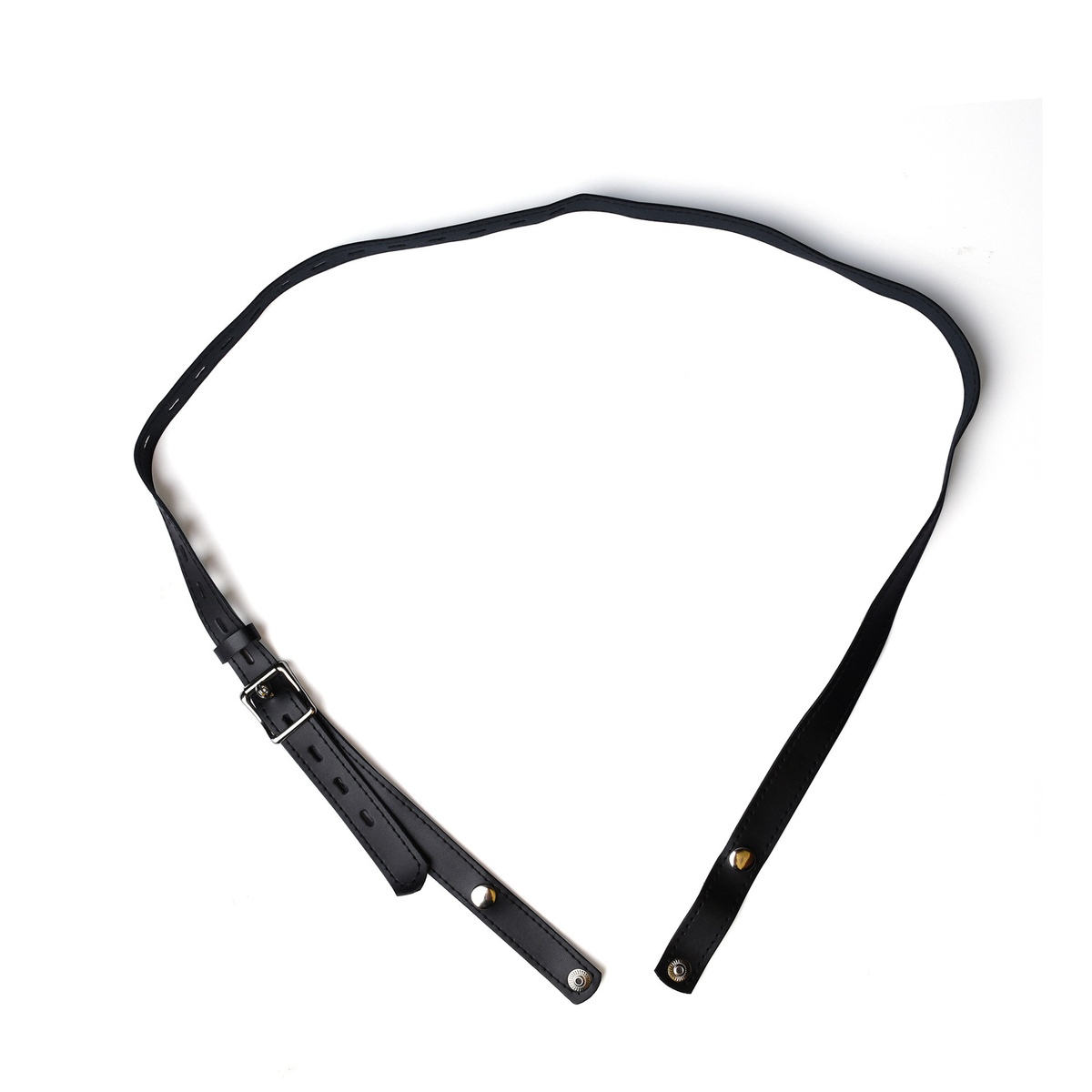 Men’s Adjustable PU Leather Belt for Chastity Devices