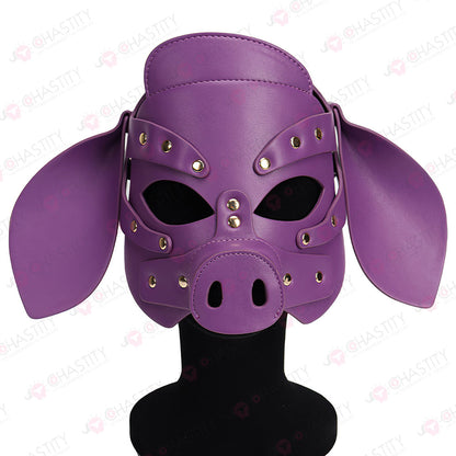 Pet Humiliation Roleplay Pig Mask