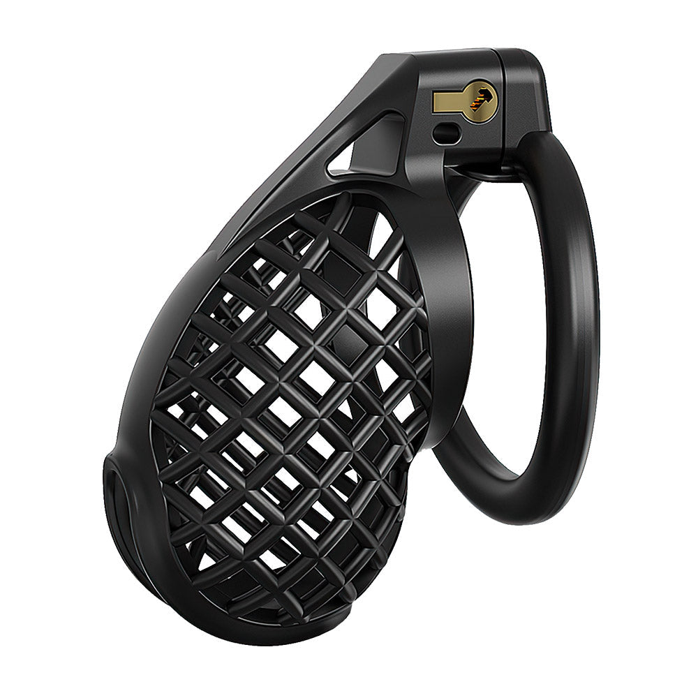 Plastic Spiderweb Cage For Chastity Twinks
