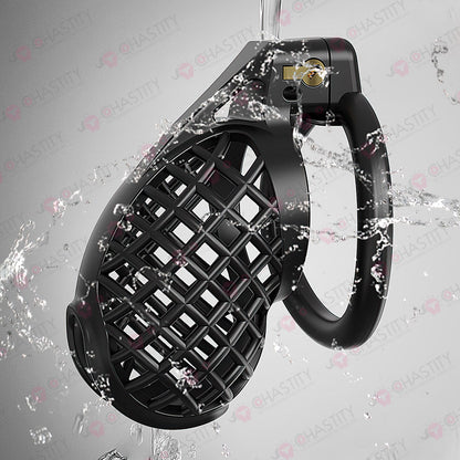 Plastic Spiderweb Cage For Chastity Twinks