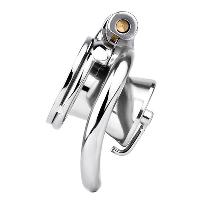 Inverted Prince Albert Piercing Chastity Lock