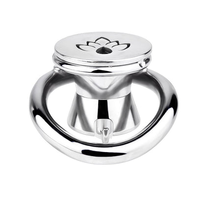 Inverted Prince Albert Piercing Chastity Lock