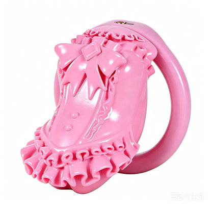 Princess Dress Loli Chastity Cage