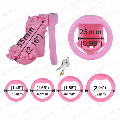 Princess Dress Loli Chastity Cage