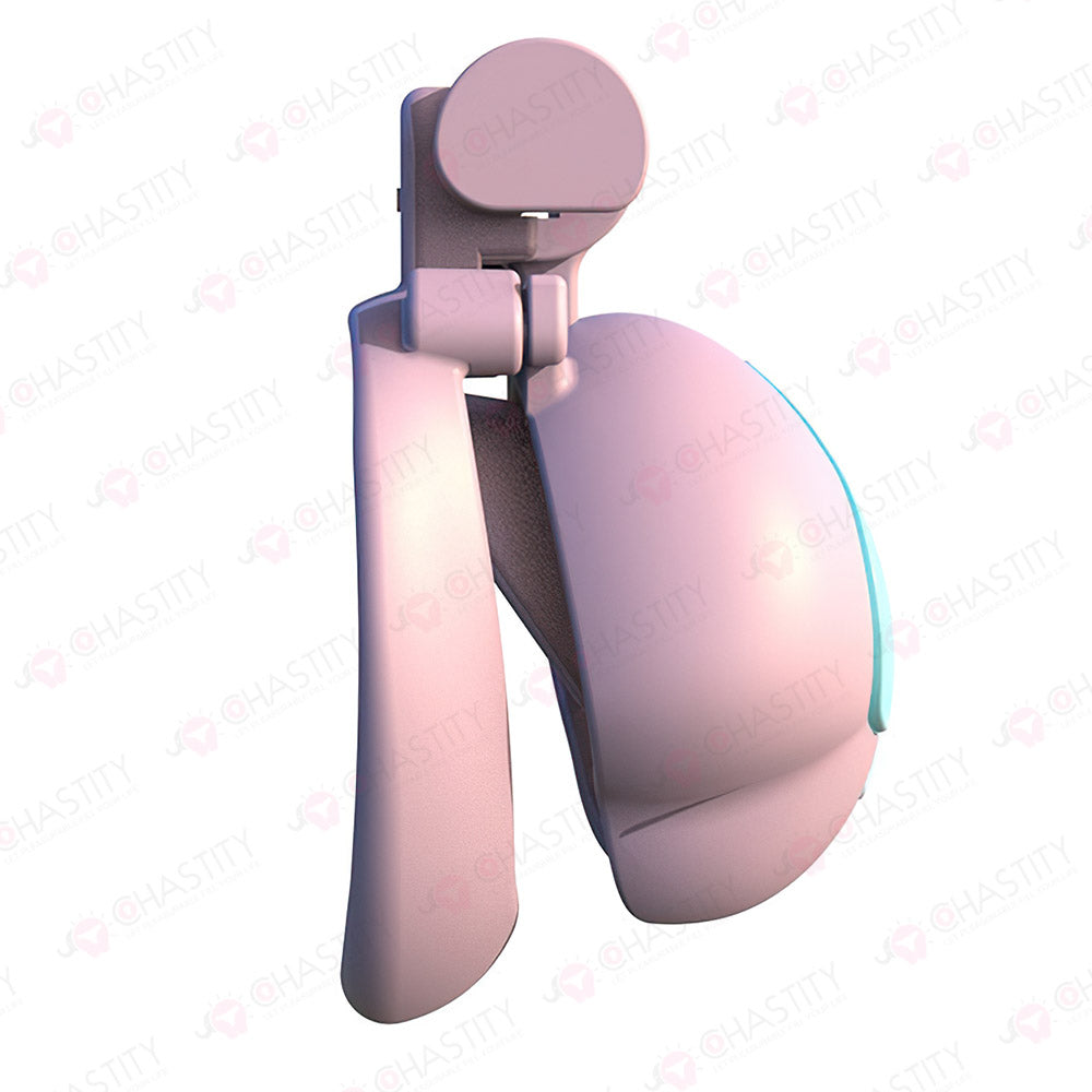 Q Peach Abstinence Adult Chastity Cage
